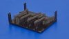 Omask 104806 Bf 110 F/G exhaust (for Eduard) 3D print 1/48
